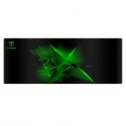 Geometry Large Size 780mm x 300mm x 3mm|Speed Design|Printed Gaming Mouse Pad Black and Green