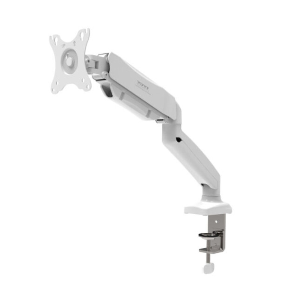 Monitor Arm VESA Single Screen – White