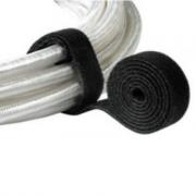 1m Hook & Loop Cable Tie - Black