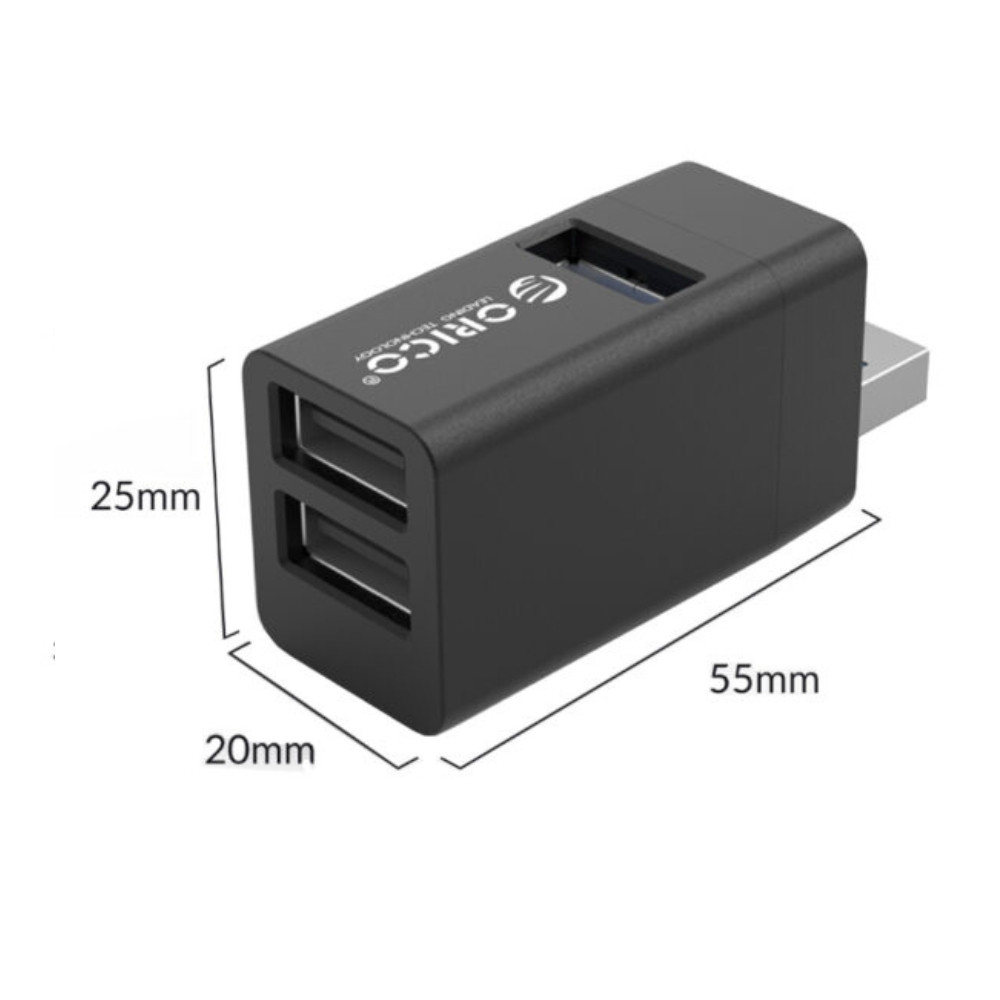 3 Port MINI HUB 1XUSB3.0 2XUSB2.0