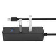 4 Port USB3.0 Hub - Black