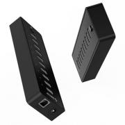 10 Port 30W Additional Power USB2.0 Hub – Black