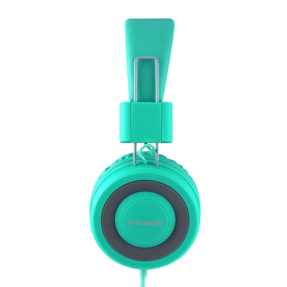 Foldable Headphones - Grey & Turquoise