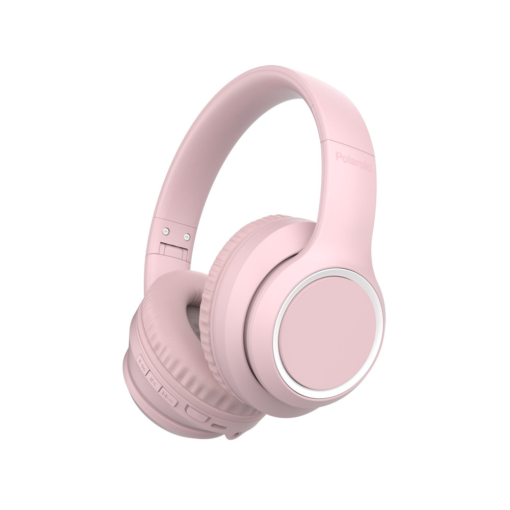 Bluetooth 35 Hour Headphones - Pink