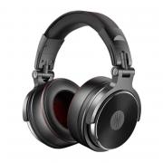 Pro 50 Professional Wired Over Ear DJ and Studio Monitoring Headphones - Black