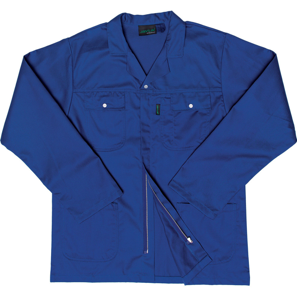 Polyviscose Acid Resistant Conti Jacket - Royal Blue