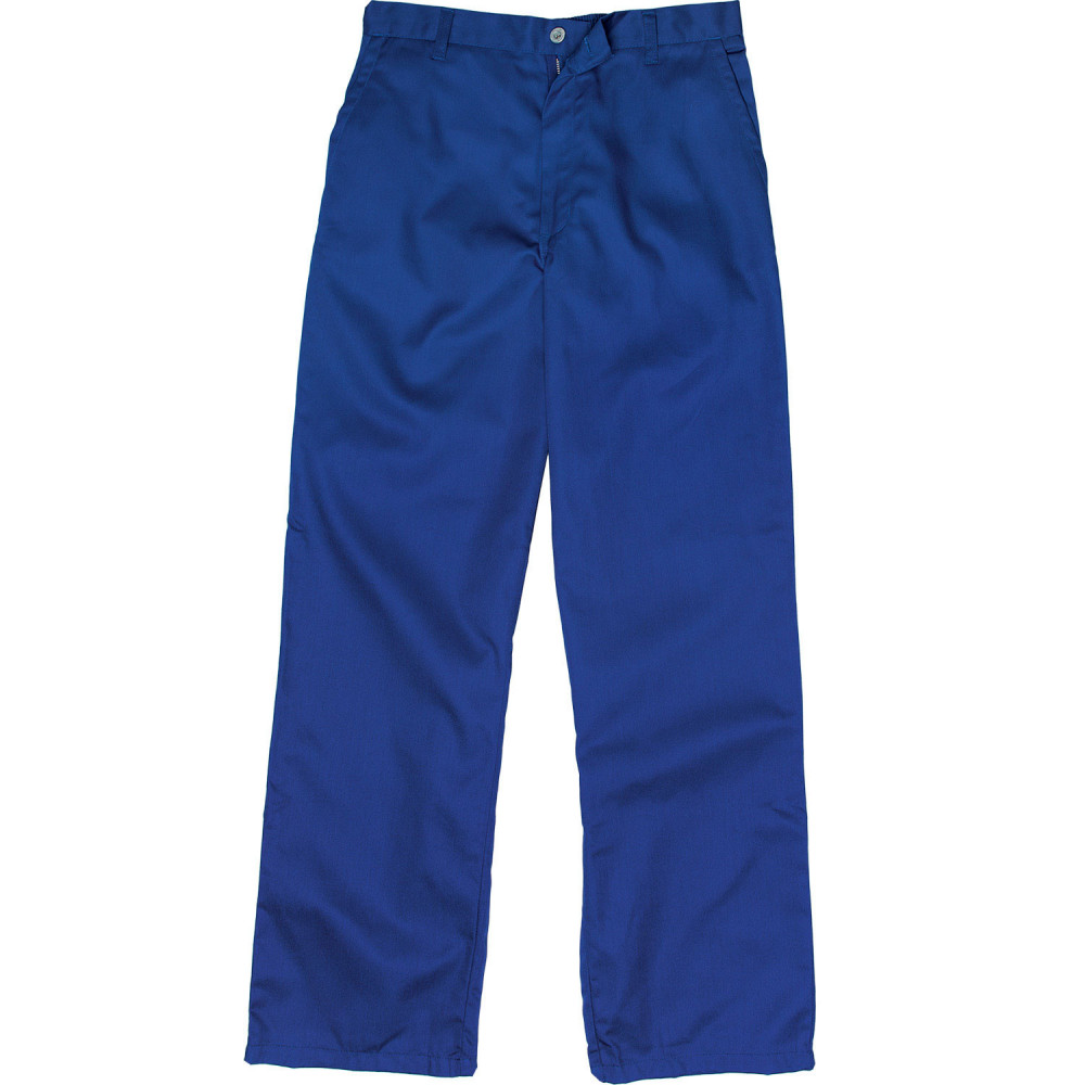 Polyviscose Acid Resistant Conti Trousers - Royal Blue