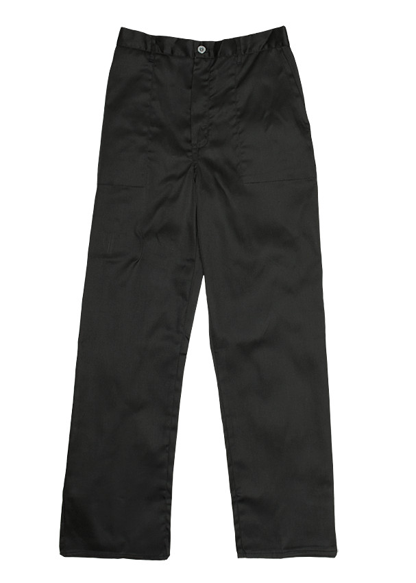 Paramount Polycotton Conti Suit Trousers - Black