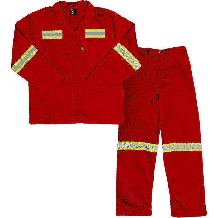 Paramount Polycotton Reflective Conti Suit - Red