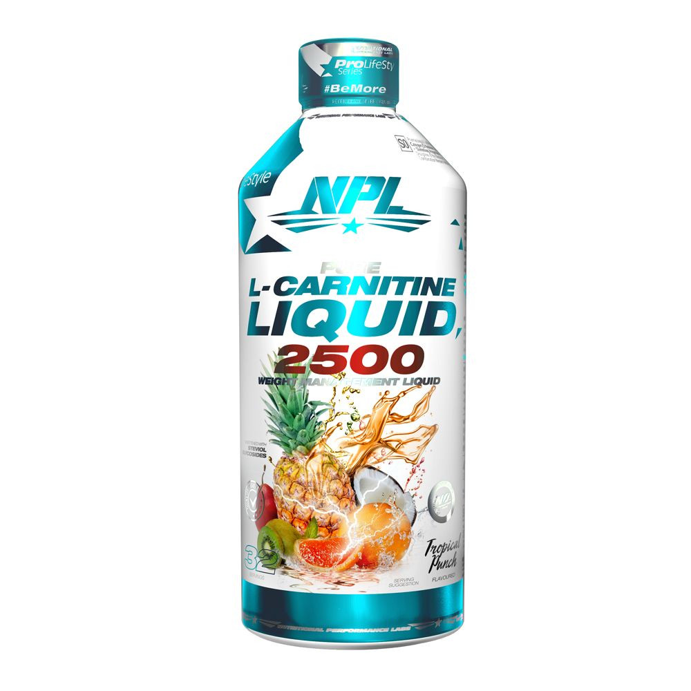 L-Carnitine Liquid 2500 480ml Tropical Punch