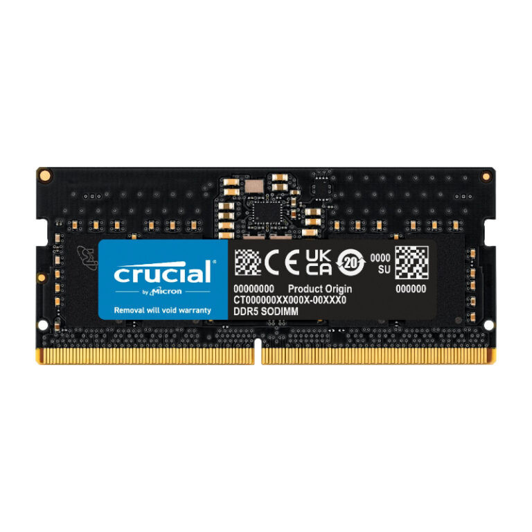 8GB 4800MHz DDR5 SODIMM Notebook Memory