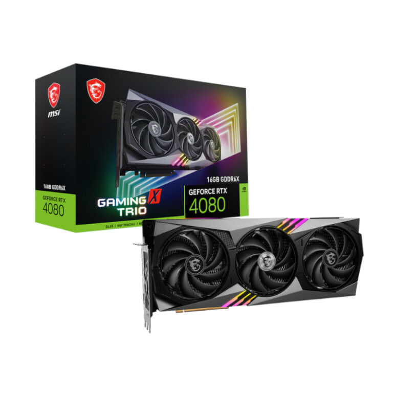 Nvidia GeForce RTX 4080 Gaming X Trio 16G GDDR6X 256-BIT Graphics Card