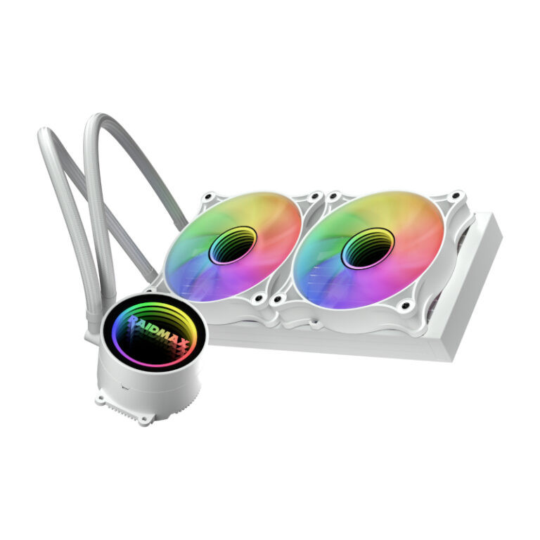 Infinita 240mm ARGB Liquid CPU Cooler - White