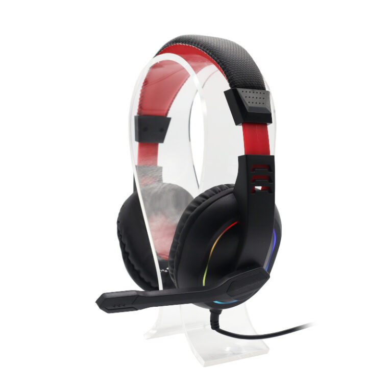 Over-Ear ARES Aux RGB Gaming Headset - Black