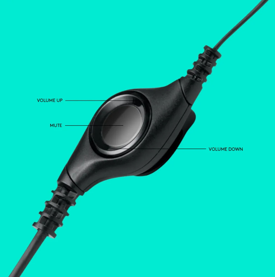 USB Headset H390 - Black