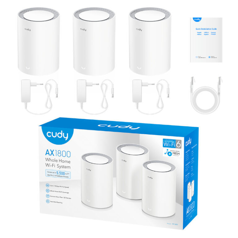 AX1800 WiFi 6 Mesh Kit 3-Pack