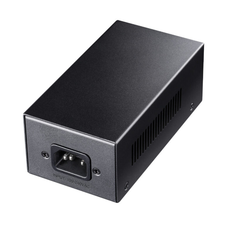 2-Channel 30W Gigabit PoE+ Injector