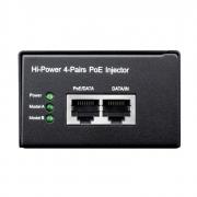 60W Gigabit PoE+ Injector