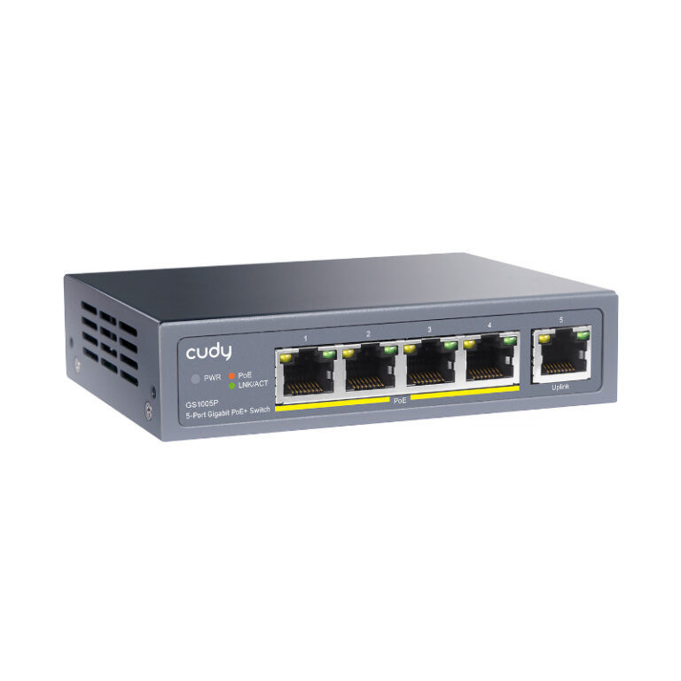 5-Port Gigabit PoE+ Unmanaged Switch