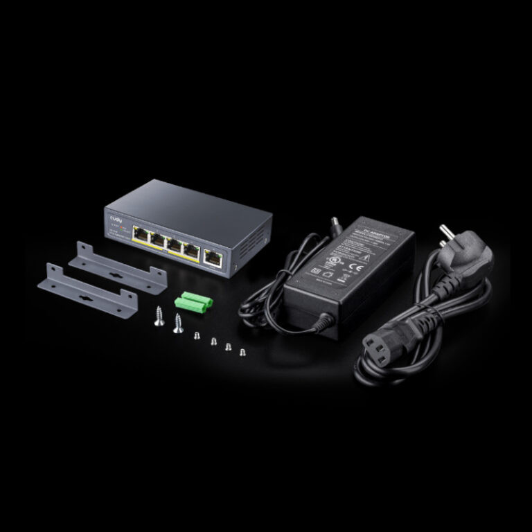 5-Port Gigabit PoE+ Unmanaged Switch