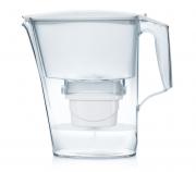 Water Jug With 30 Day Filter Plastic White 2.5L Liscia