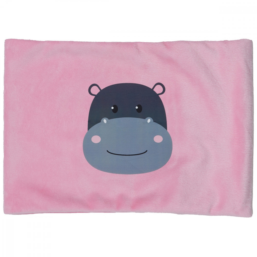 Rechargeable Hot Water Bottle - Pink Hippo