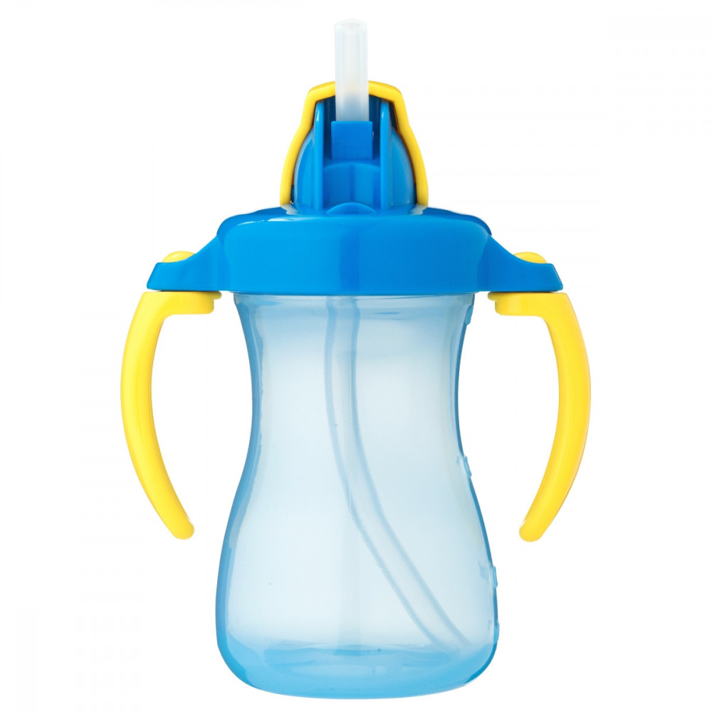 Petite Straw Bottle 150ml - Blue