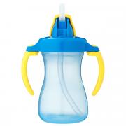 Petite Straw Bottle 150ml - Blue