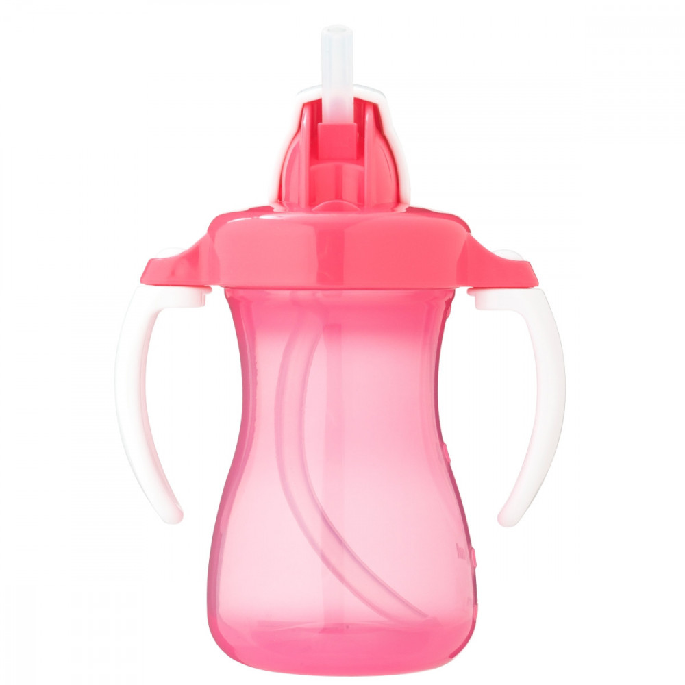 Petite Straw Bottle 150ml - Pink