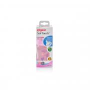 Wide Neck SofTouch Peristaltic Plus™ PP Nursers 160ml SS Nipple Pink