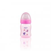 Wide Neck SofTouch Peristaltic Plus™ PP Nursers 160ml SS Nipple Pink