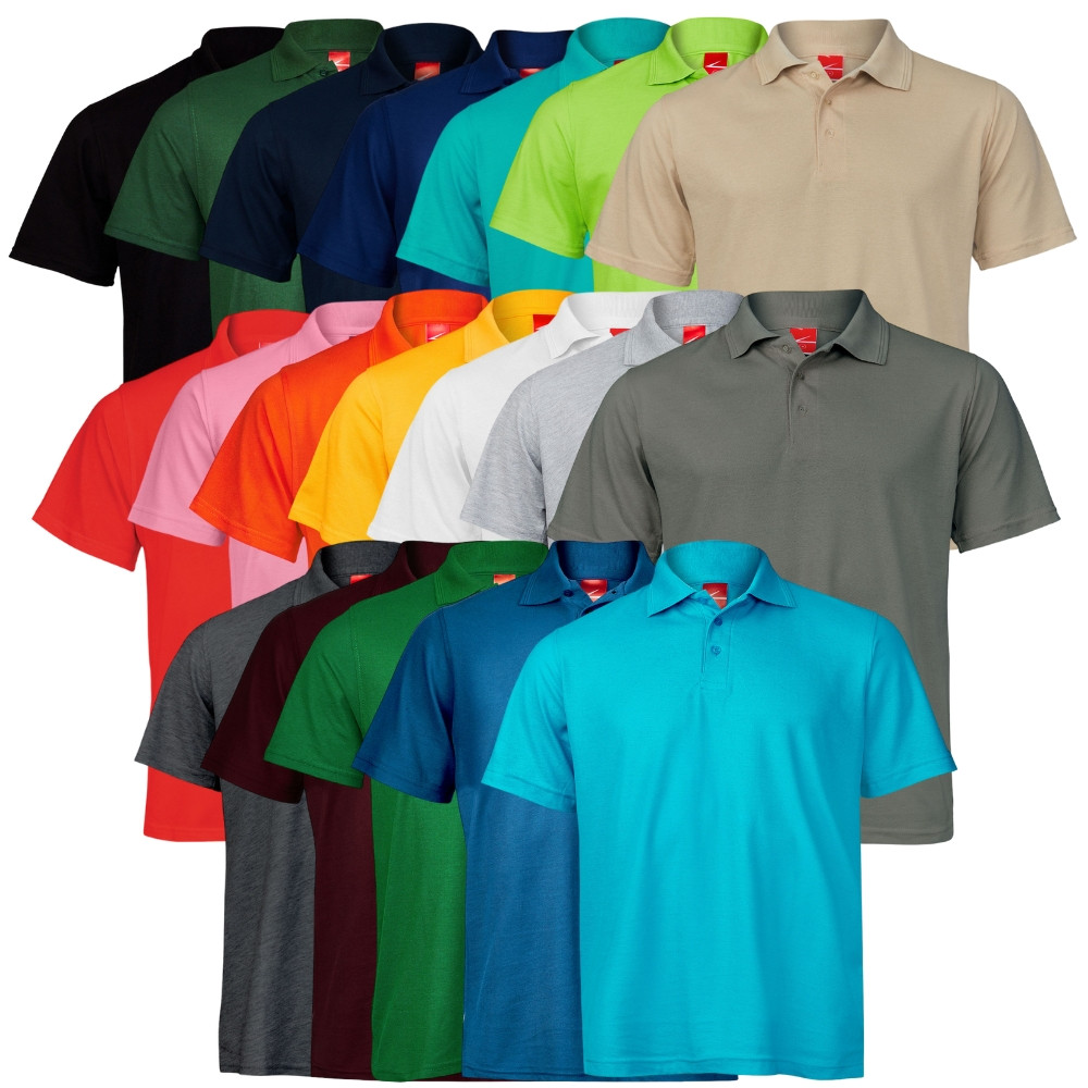 Mens Golfer 180gsm - Various Colours