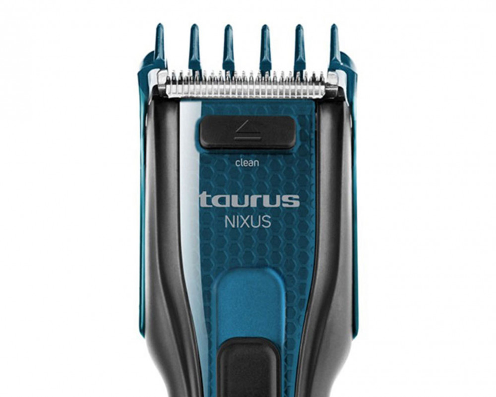 Hair Clipper Cordless Stainless Steel Blue 4.8V Nixus