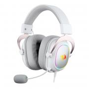 Over-Ear Zeus-X Wireless RGB Headset - White