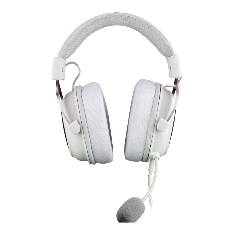 Over-Ear Zeus-X Wireless RGB Headset - White