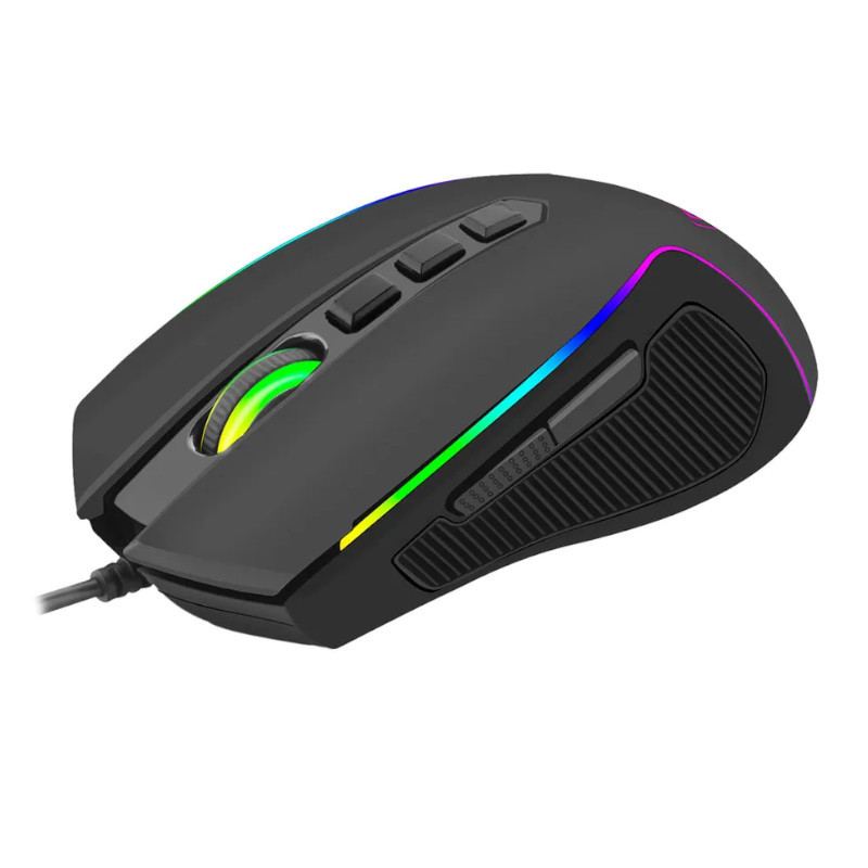 Dark Angel 4000DPI RGB Gaming Mouse - Black
