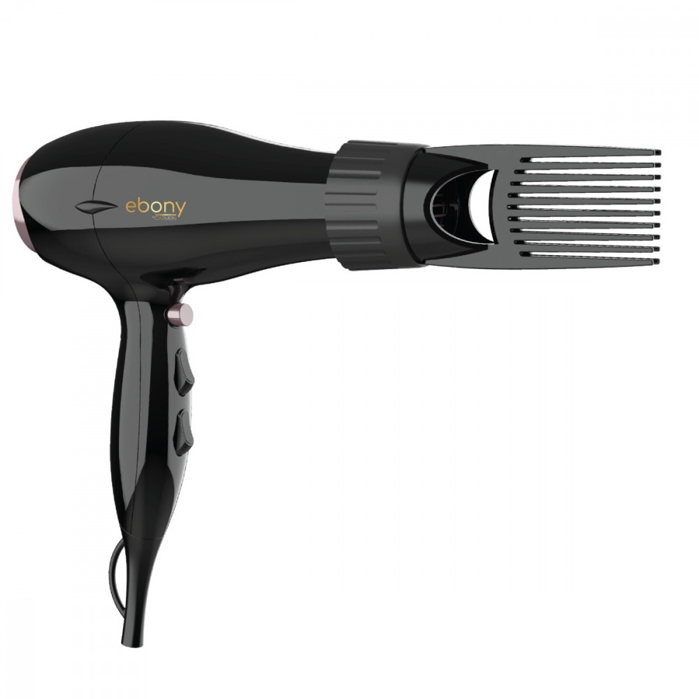 Ebony Powercomb Hairdryer 2000W