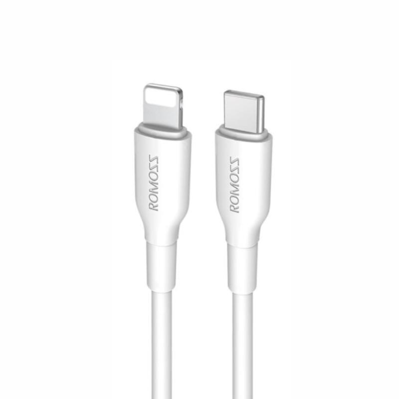 Type C to Lightning Cable Data Charging 1m White