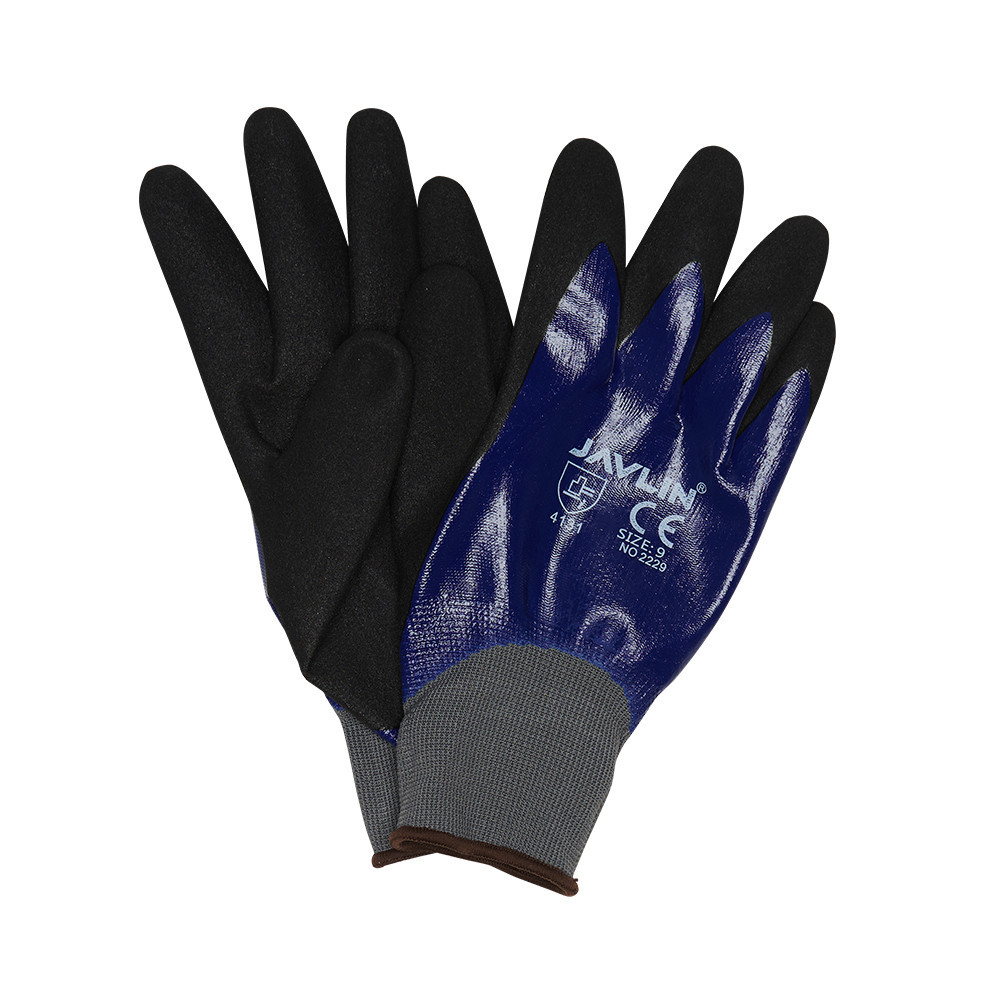 Fully Coated Double NBR Nitrile Flexi Gloves