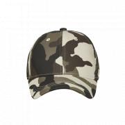 Basic 6 Panel Camo Cap - Various Colours OSFM