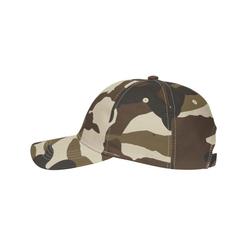 Basic 6 Panel Camo Cap - Various Colours OSFM