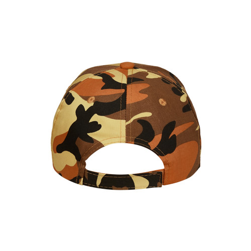 Basic 6 Panel Camo Cap - Various Colours OSFM