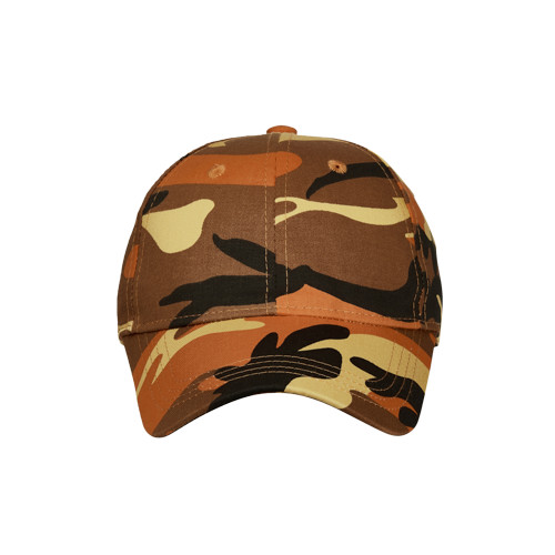 Basic 6 Panel Camo Cap - Various Colours OSFM