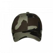 Basic 6 Panel Camo Cap - Various Colours OSFM