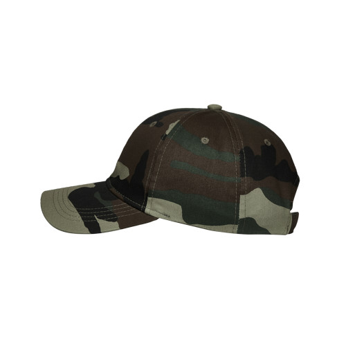 Basic 6 Panel Camo Cap - Various Colours OSFM