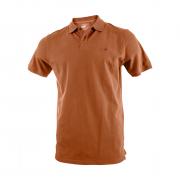 Country Cotton Stretch Golfer - Rust