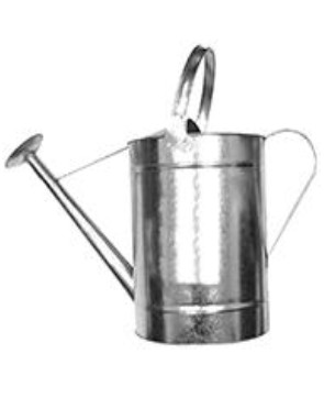 10L Galvanised  Watering Can