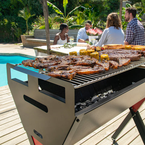 Heritage Series 900 Crossover Freestanding Charcoal Braai