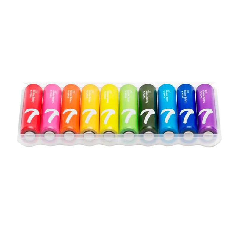 AAA Rainbow Batteries (10 Pack)