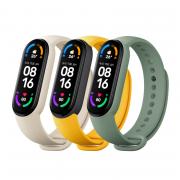 Smart Band 6 Strap (3 pack) White, Green, Yellow